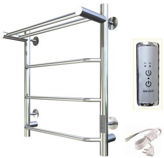 Электрический полотенцесушитель Тругор Пэк сп 6 П с полкой 60x40см хром Пэксп6П60х4032